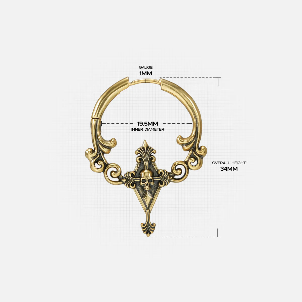 CLASSICAL PHANTASM EARRINGS
