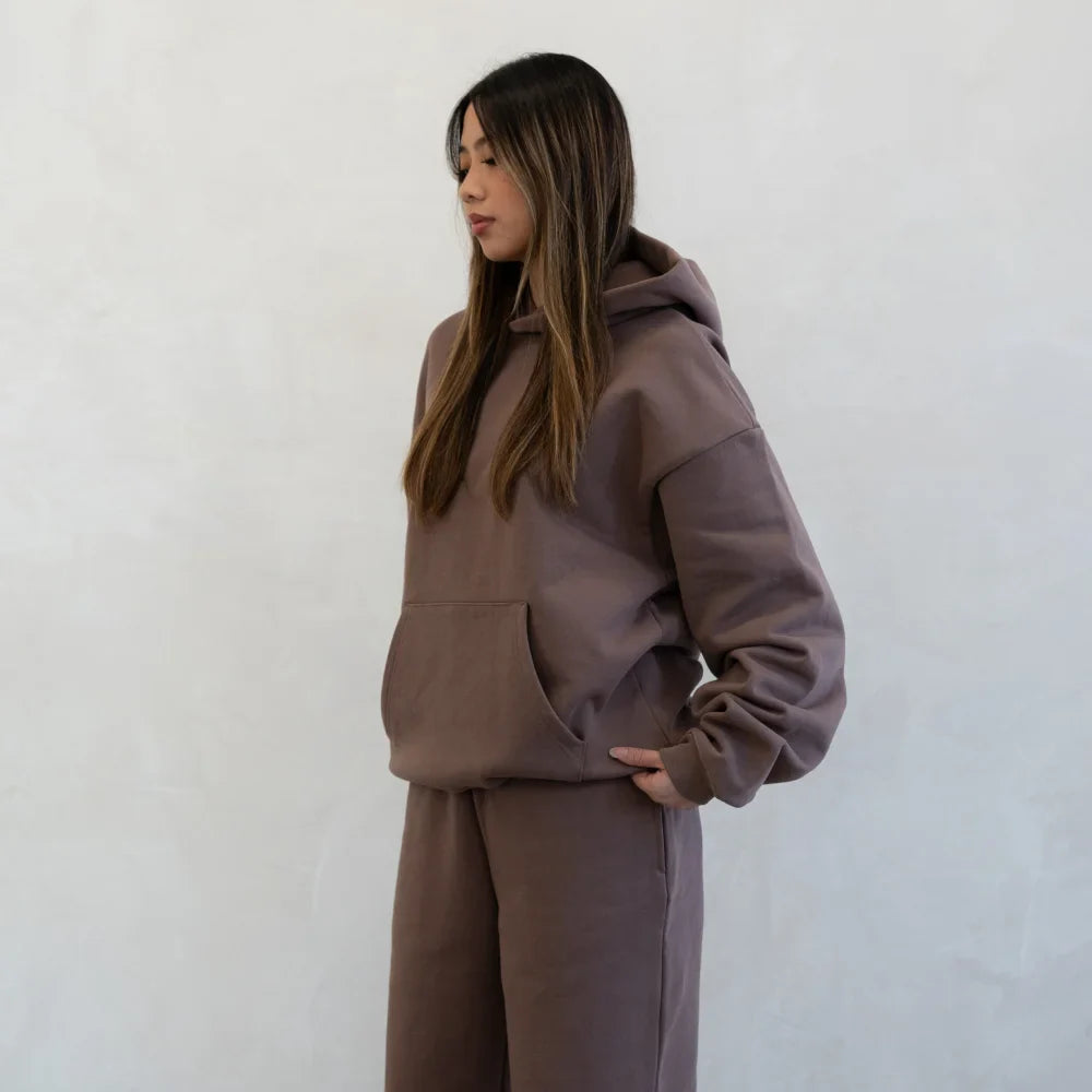 600 GSM 'Clay' Core Hoodie