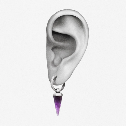 CRYSTAL PRISMATIC EARRINGS