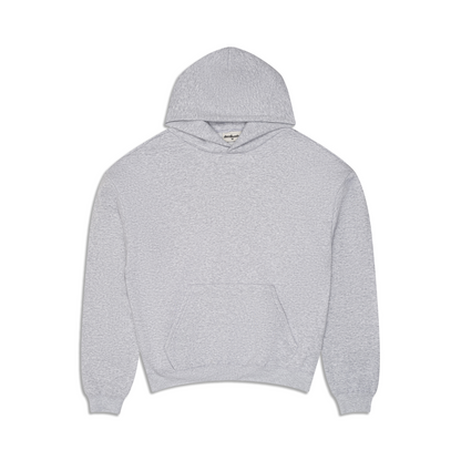350 GSM 'Heather Grey' Fleece Hoodie