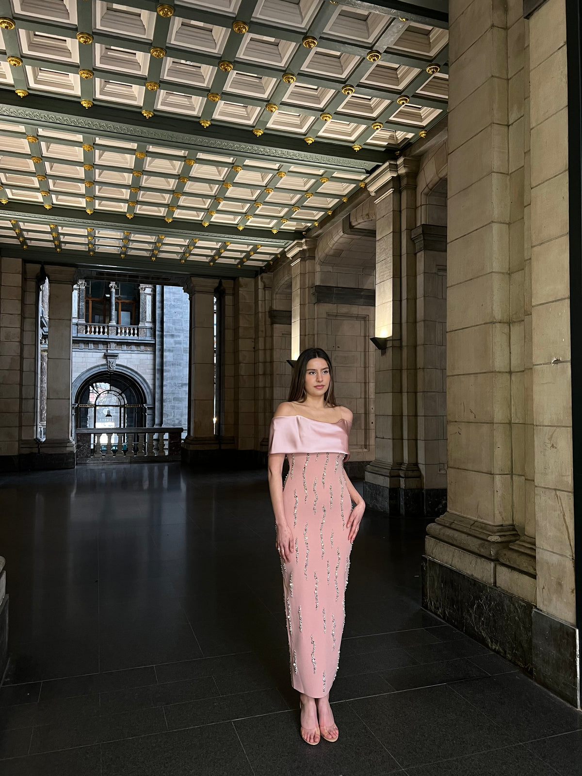 The Mersa dress soft pink