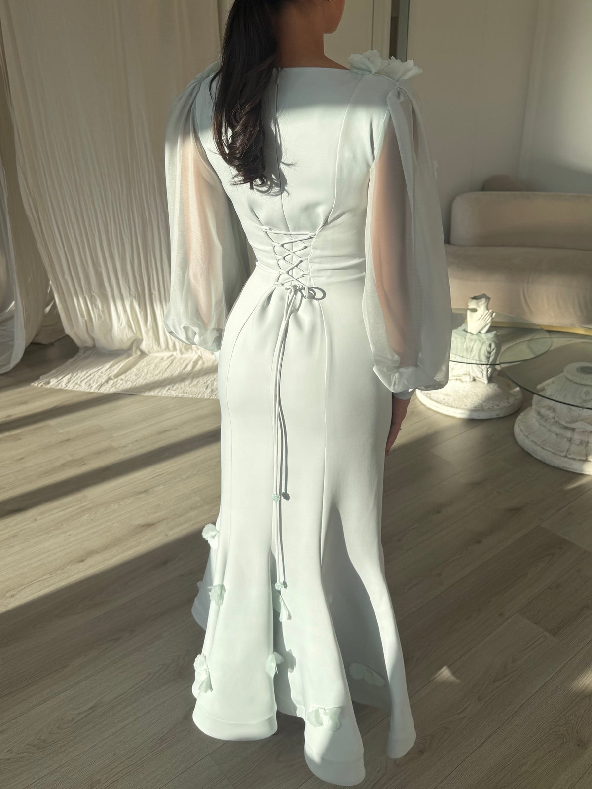 The Anna dress mint
