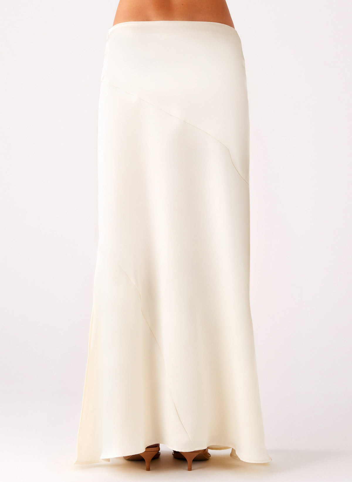Chandra Maxi Skirt - Ivory