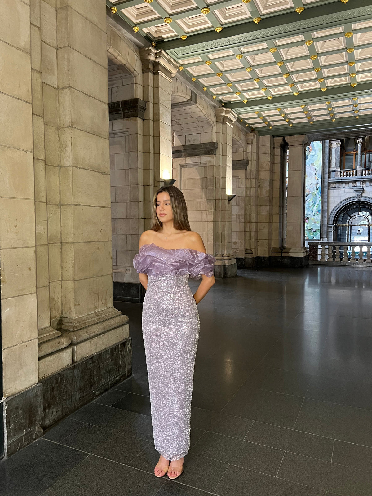 The Meya dress lilac