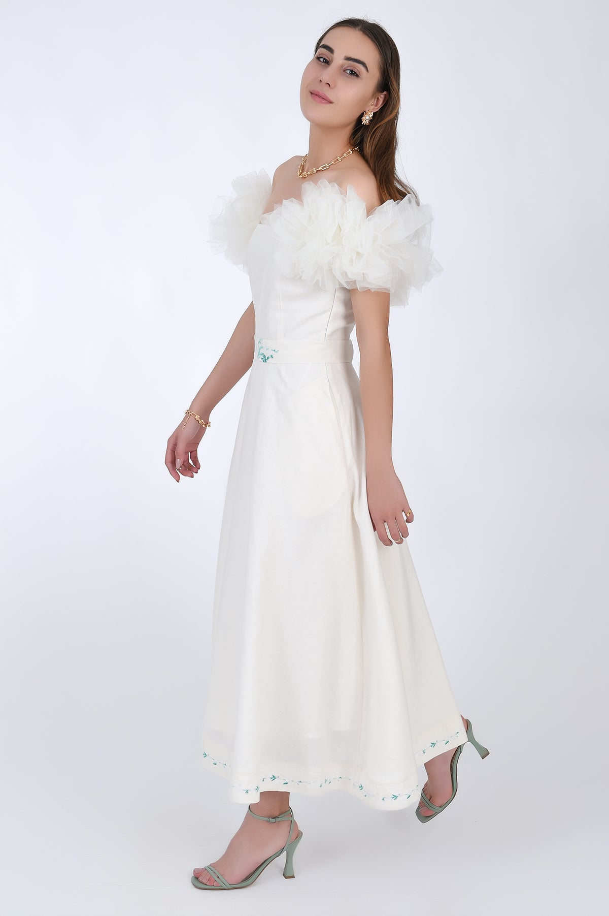 AFYON TULLE DRESS