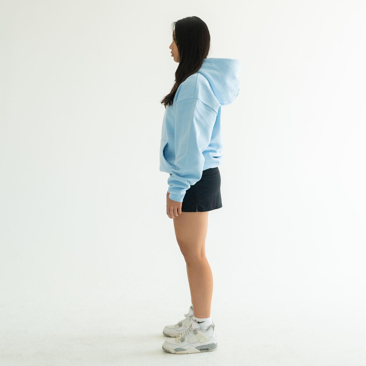600 GSM 'Baby Blue' Core Hoodie