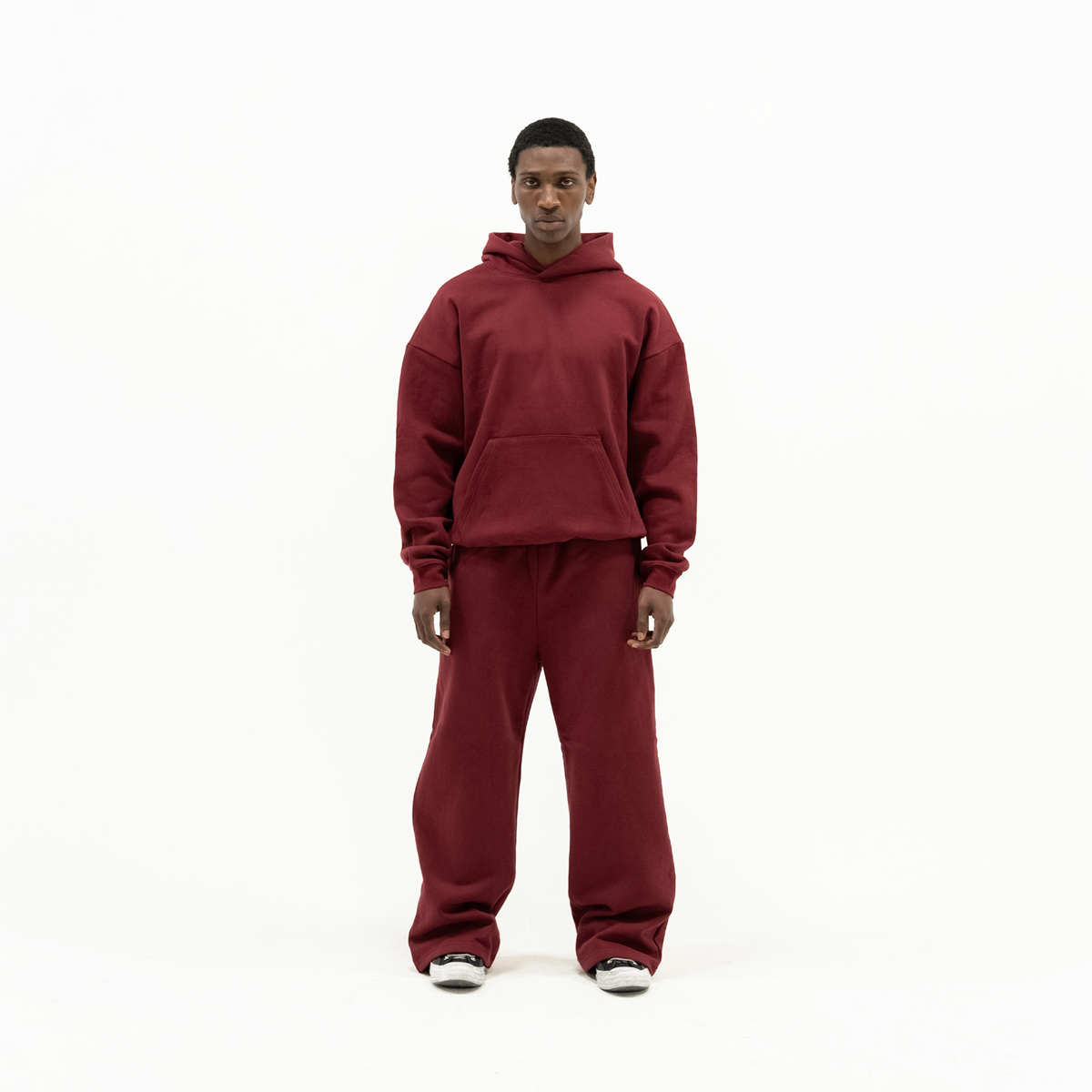 600 GSM 'Cabernet' Core Hoodie