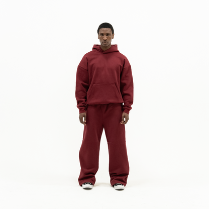 600 GSM 'Cabernet' Core Hoodie